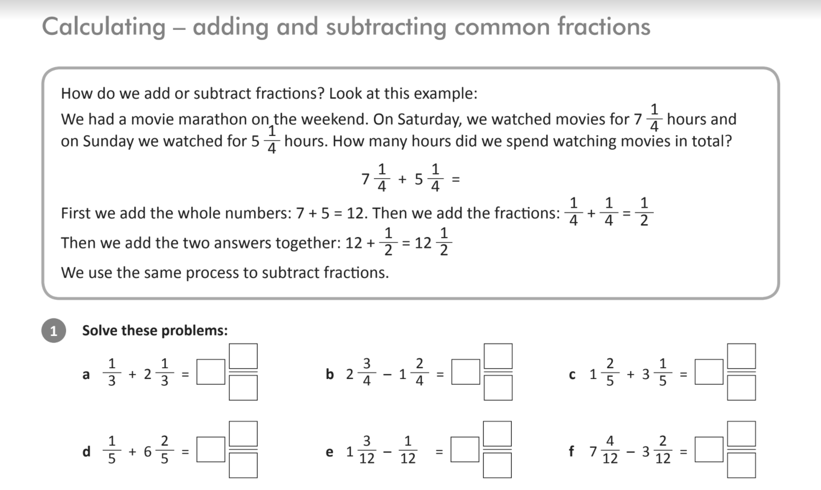 7F2MAT21 11. Mathletics Revision of Addition and Subtraction of